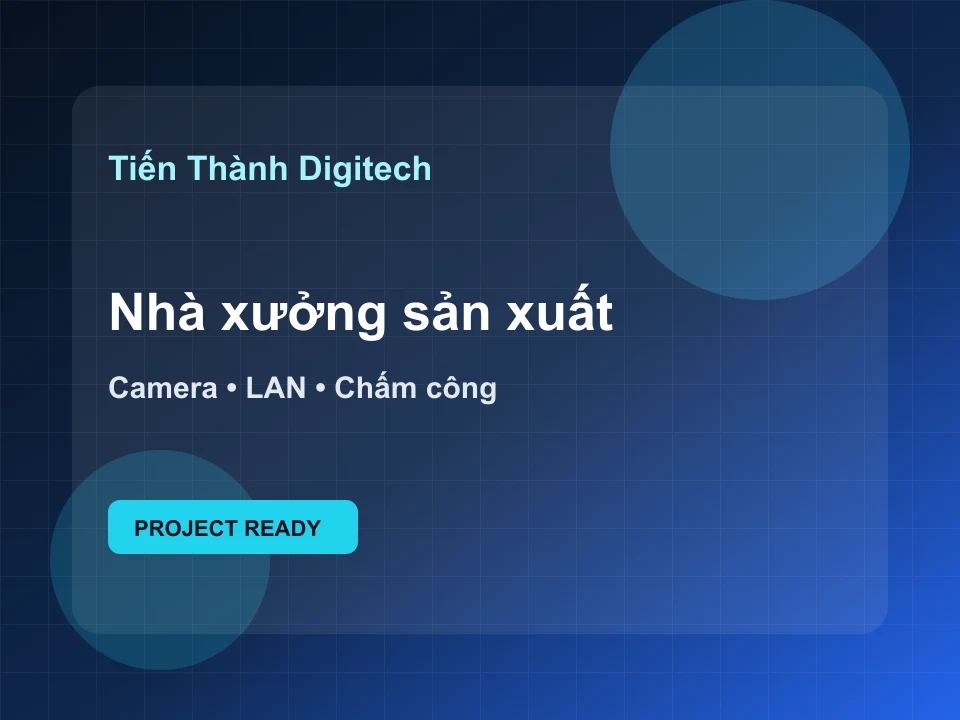 Placeholder dự án nhà xưởng sản xuất miền Trung