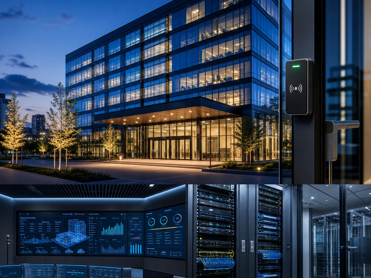 ELV 和 iBMS 楼宇项目示意图